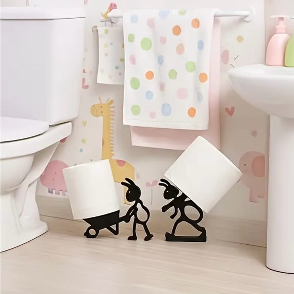 Toilet Paper Holder Decorative Stand - set of 2 - Picture 3 of 3